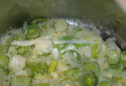leeks and potato soup 1